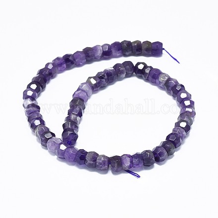 Natural Amethyst Beads Strands G-F632-13A-03-1