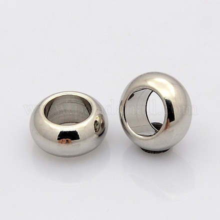 Rondelle 304 perle in acciaio inox STAS-N020-01-10mm-1