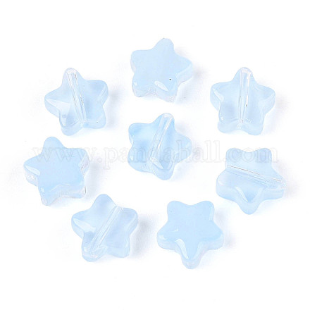 Имитация нефритовые четки стекла GLAA-T025-30I-1