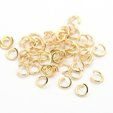 Iron Open Jump Rings IFIN-L006-07G-1