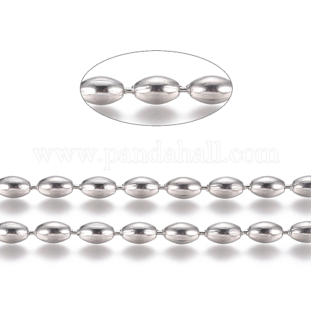 Cadenas de bolas de 304 acero inoxidable CHS-L024-024G-1