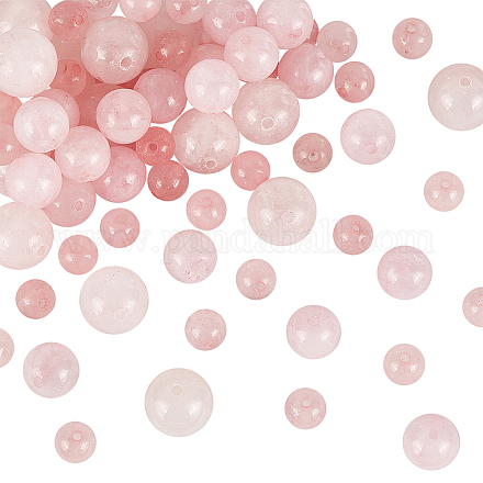 Brins de perles de quartz rose naturel olycraft G-OC0001-60-1