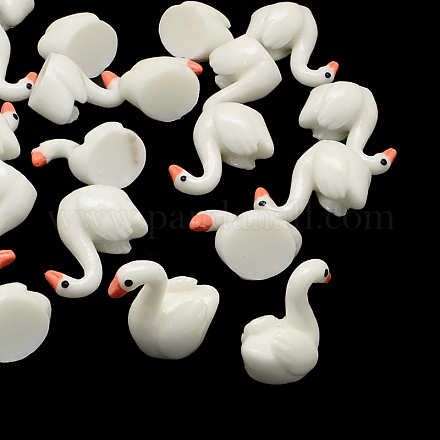 Goose Resin Cabochons CRES-R183-39-1