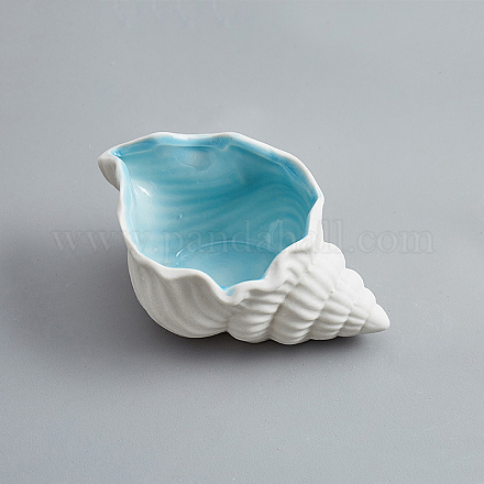 Platos de joyería de cerámica de concha WG73918-13-1