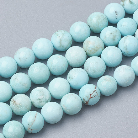 Chapelets de perles en turquoise synthétique TURQ-T001-04-1