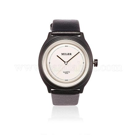 PU Leather Wristwatches WACH-P004-01-1