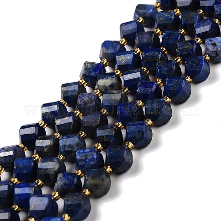 Chapelets de perles en lapis-lazuli naturel G-L579-02-1