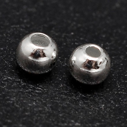 925 Sterling Silver Beads STER-F012-01E-1