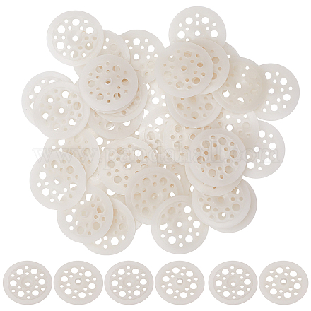 GORGECRAFT 100Pcs Plastic Washers Load Spreading Polypropylene Washers Ceiling Disc for Fixing and Supporting Rigid Foam Insulation Foam Board Load Spreading for Screws Nail FIND-WH0036-38-1