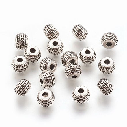 Tibetan Style Alloy Spacer Beads LF0883Y-1