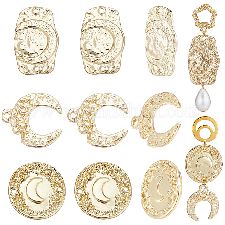 Creatcabin kit de recherche de fabrication de bijoux de lune bricolage DIY-CN0002-69-1