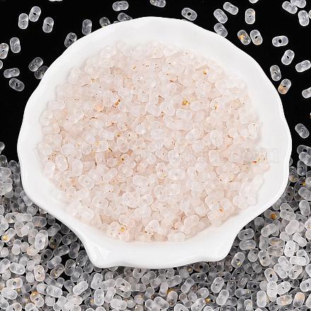 Прозрачные матовые акриловые бусины градиентного цвета X1-OACR-M023-06J-1