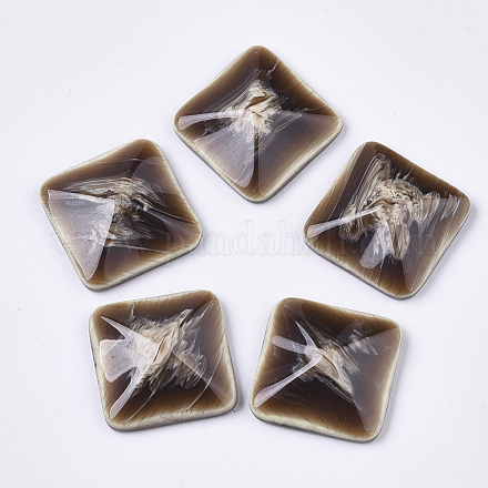 Resin Cabochons RESI-T039-021-1