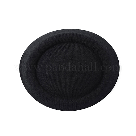 Полиэфирная овальная таблетка стюардесса шляпа чародей основа для шляпы AJEW-WH0342-61D-1