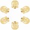 Brass Beads, Buddha Head, Golden, 11x9x8.5mm, Hole: 1.5mm, 6pcs/box