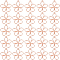 100Pcs Tibetan Style Alloy Pendants, Hollow, Flower Charms, Rose Gold, 19x17.5x1mm, Hole: 1.2mm