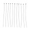304 Stainless Steel Head Pins, Stainless Steel Color, 60mm, Head: 2mm