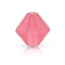 Preciosa® Crystal Beads, Czech Crystal, Bicone(451 69 302 Rondelle), 70040 840 Indian Pink Matt, 4mm, Hole: 0.8mm