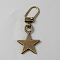 Alloy Zipper Puller, Zip Pull Tab Replacement, Garment and Bag Accessories, Star, Antique Bronze, 45mm