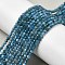 Natural Apatite Beads Strands, Faceted, Round, 2~2.5mm, Hole: 0.5mm, about 194~197pcs/strand, 15.28''~15.51''(38.8~39.4cm)