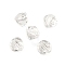 Glass Imitation Austrian Crystal Beads, Polygon, Faceted, Clear, 7x7.5x7.5mm, Hole: 1.2mm