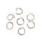 Tarnish Resistant 304 Stainless Steel Jump Rings, Open Jump Rings, Stainless Steel, 18 Gauge, 6x1mm, Inner Diameter: 4mm