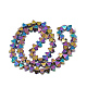 Chapelets de perles en hématite synthétique sans magnétiques G-Q486-99D-2