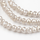 Chapelets de perles en verre électroplaqué EGLA-G014-4mm-FR-A02-2