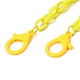 (venta de fábrica de fiestas de joyería) collares de cadena de cable de acrílico personalizados NJEW-JN02898-06-2