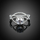 Moda 925 esterlina anillos de plata RJEW-BB18878-6-4