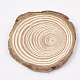 Неокрашенные необработанные деревянные кабошоны X-WOOD-T011-24-2