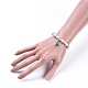 Acrylic Imitated Pearl  Stretch Kids Charm Bracelets BJEW-JB04574-5
