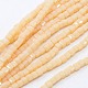 Opaque Solid Color Crystal Glass Faceted Cube Beads Strands GLAA-F024-A01-2