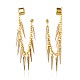 Fashion Brass Earring Cuffs EJEW-PJE760-1