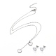 Heart 304 Stainless Steel Enamel Jewelry Sets SJEW-H302-04-2