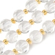 Природных кристаллов кварца бисер нитей G-G271-C07-10mm-2