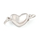 925 Sterling Silber Boxschließen&nbsp;STER-B005-43P-01-1