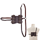Mittelalterlicher Doppelschwerthalter aus Polyester&nbsp;AJEW-WH0816-534AB-01-1