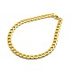 304 chaîne gourmette en acier inoxydable / fabrication de bracelet chaîne torsadée STAS-A028-B122G-1