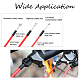 Superfindings tapas de extremo de cable de cambio de bicicleta de plástico FIND-FH0002-25-6