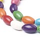 Chapelets de perles en turquoise synthétique TURQ-I025-02B-3