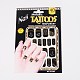 Mixed Style Removable Fake Temporary Tattoos Paper Stickers AJEW-O025-07-2