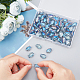 SUNNYCLUE 1 Box Glass Fish Beads Ocean Animal Spacer Bead Fish Beads for Jewelry Making Summer Sea Beading Supplies Bracelet Making Kit Elastic Crystal Thread Necklace Craft Supplies Sky Blue DIY-SC0020-13C-4