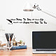 Rectangle PVC Wall Stickers DIY-WH0228-110-4