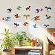 FINGERINSPIRE Dragons Stencil 30x30cm Plastic Dragon Drawing Painting Stencils Reusable Flying Dragons Stencils Dragons with Wings Stencil for Painting on Wood DIY-WH0172-643-6