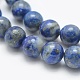 Chapelets de perles en lapis-lazuli naturel G-E489-01-8mm-3