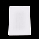 厚紙ヘアクリップ表示カード  長方形  ライトサーモン  11.2x7.4cm CDIS-Q004-02-3