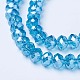 Chapelets de perles en verre électroplaqué EGLA-A034-T10mm-A13-3