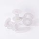Pandahall Elite 20 Stück 1.5 Zoll weiße Plastikspulen leere Drahtspulen Fadenschnur Spule für Handwerk Schnur Seil Kette Rolle TOOL-PH0016-63-4
