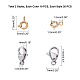 Unicraftale 304 Stainless Steel Lobster Claw Clasps and Spring Ring Clasps STAS-UN0013-21-4